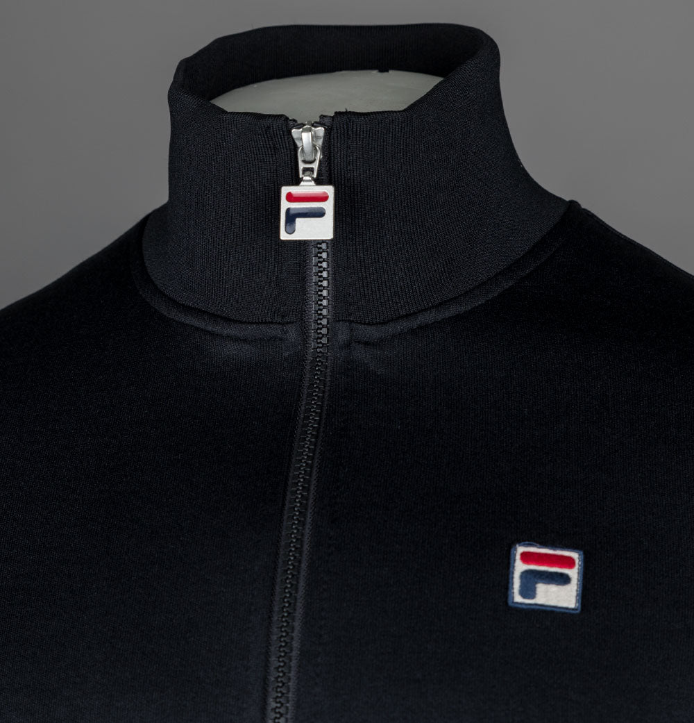 Fila Vintage Lars Track Jacket Black/White – Bronx Clothing