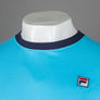 Fila Vintage Marconi Ringer T-Shirt Aquarius/Navy