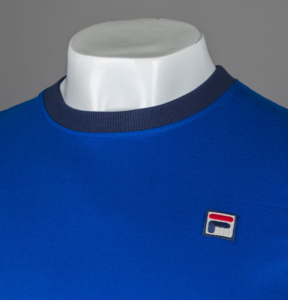 Fila Vintage Marconi Ringer T-Shirt Bright Blue/Fila Navy – Bronx