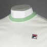 Fila Vintage Marconi Ringer T-Shirt Egret/Green