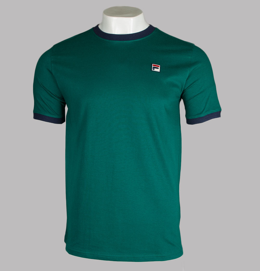 Green shop fila shirt