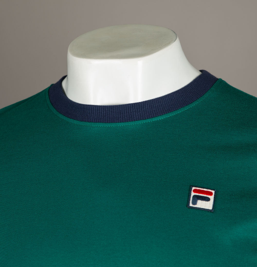 Green and red fila shirt outlet