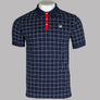 Fila Vintage Nile Polo Shirt Navy