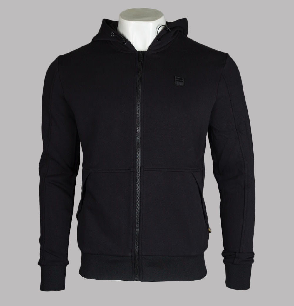 Fila hoodie deals black and white