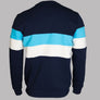 Fila Vintage Roman Colour Block Sweatshirt Navy