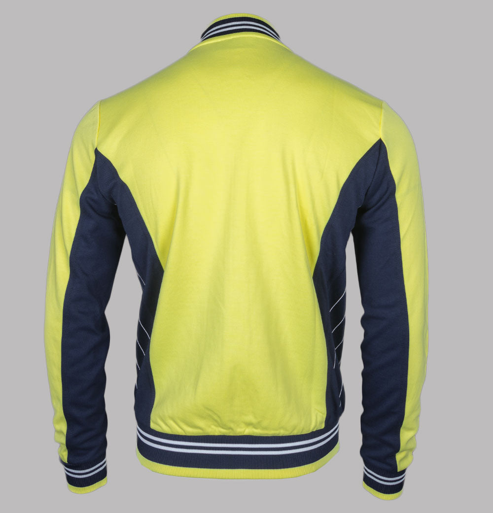 Fila Vintage Settanta Track Jacket Limelight Fila Navy