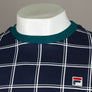 Fila Vintage Slate Ringer T-Shirt Navy