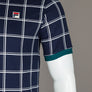 Fila Vintage Slate Ringer T-Shirt Navy