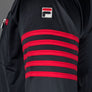 Fila Vintage Vann 5 Stripe Track Jacket Black