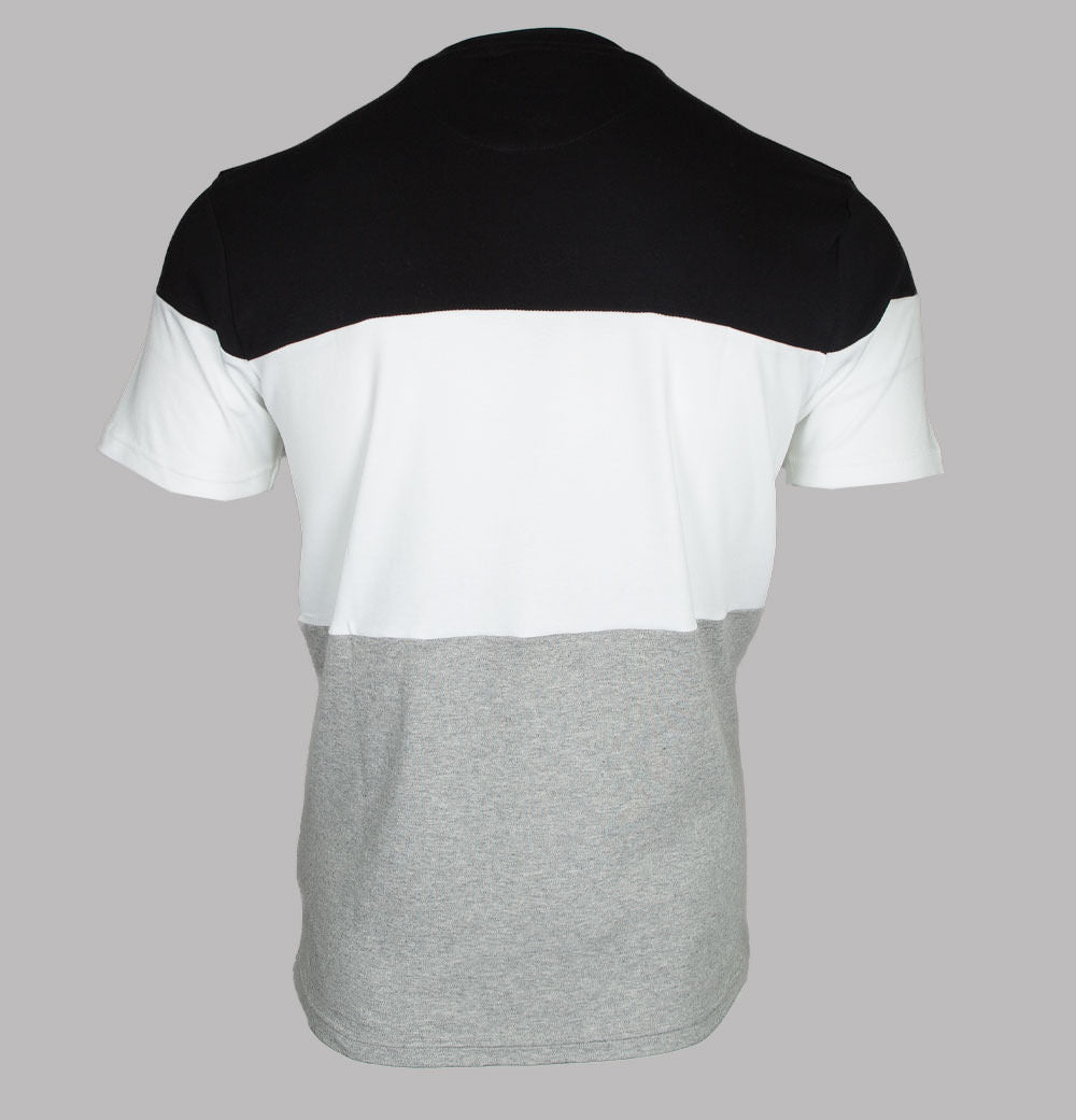 Fila Vintage Vialli Colour Block T Shirt Black