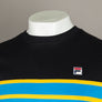 Fila Vintage Baldi T-Shirt Blue Aster