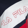 Fila Vintage Fabrizio Stripe Cut And Sew T-Shirt White