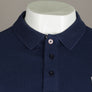 Fila Vintage Brizzi Polo Shirt Blue