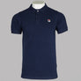 Fila Vintage Brizzi Polo Shirt Blue