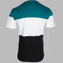Fila Vintage Vialli Colour Block T-Shirt Harbour Blue