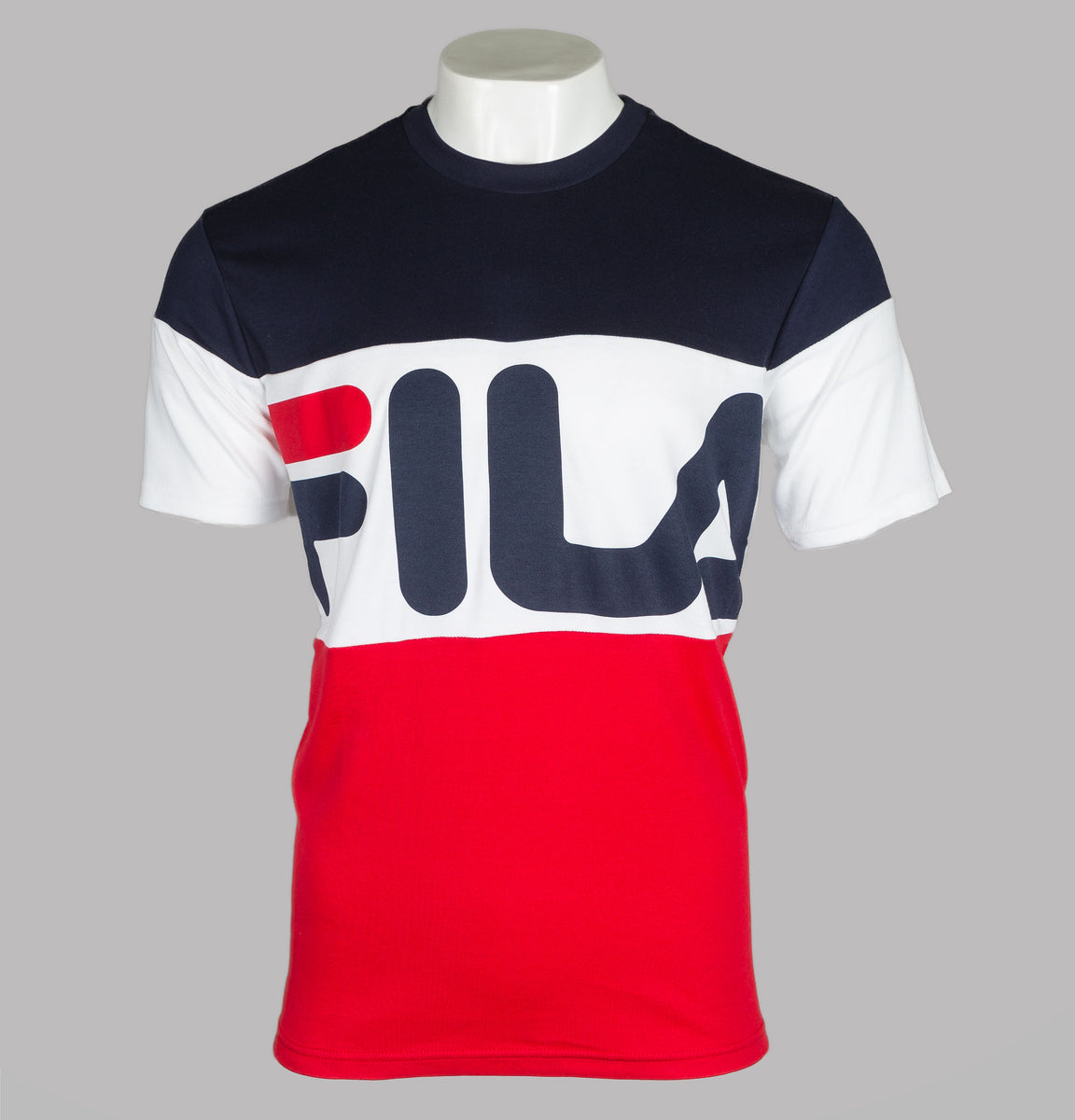 Fila colour deals block t shirt