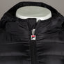 Fila Vintage Pavo Quilted Jacket Black