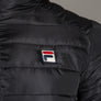 Fila Vintage Pavo Quilted Jacket Black