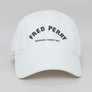 Fred Perry Arch Branded Tricot Cap Snow White