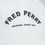 Fred Perry Arch Branded Tricot Cap Snow White
