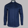 Fred Perry Brushed Oxford Shirt Carbon Blue
