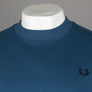 Fred Perry Crew Neck Sweatshirt Midnight Blue