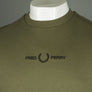 Fred Perry Embroidered Logo Sweatshirt Green