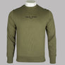 Fred Perry Embroidered Logo Sweatshirt Green