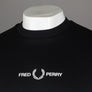 Fred Perry Embroidered Sweatshirt Black