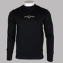 Fred Perry Embroidered Sweatshirt Black