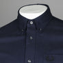 Fred Perry LS Brushed Oxford Shirt French Navy