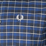 Fred Perry LS Oxford Check Shirt French Navy