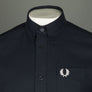 Fred Perry LS Oxford Shirt Navy