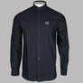 Fred Perry LS Oxford Shirt Navy