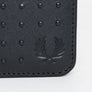 Fred Perry Leather Studded Wallet Black