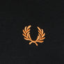 Fred Perry M3600 Polo Shirt Black/Blue/Clay