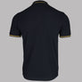 Fred Perry M3600 Polo Shirt Navy/1964 Yellow