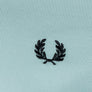 Fred Perry M3600 Polo Shirt Silver Blue/Black