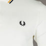 Fred Perry M3600 Polo Shirt Snow White/Gold