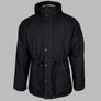 Fred Perry Padded Zip Through Jacket Black