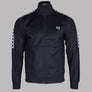 Fred Perry Panelled Taped Track Jacket Navy