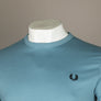 Fred Perry Ringer T-Shirt Ash Blue