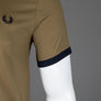 Fred Perry Ringer T-Shirt Shaded Stone