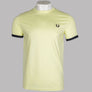 Fred Perry Ringer T-Shirt Wax Yellow