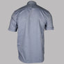 Fred Perry Short Sleeve Oxford Shirt Mid Blue