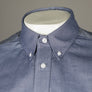 Fred Perry Short Sleeve Oxford Shirt Mid Blue