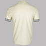 Fred Perry Striped Cuff Polo Shirt Ecru