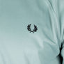 Fred Perry Taped Track Jacket Silver Blue