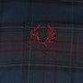 Fred Perry Tartan Shirt French Navy