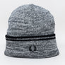 Fred Perry Twin Tipped Merino Wool Beanie Grey/Black